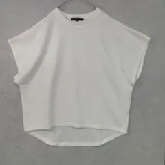 □ AQUAHISTORY ホワイト ドルマンスリーブ Tシャツ Mサイズ