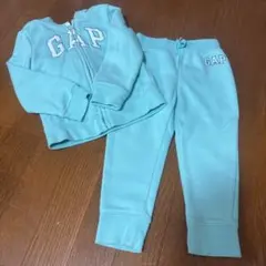 ❤️人気ブランド❤️ GAP 水色 フード付き パーカー パンツ 2点セット