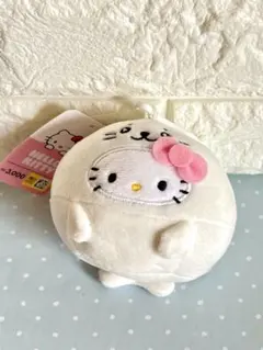 韓国限定 アザラシ キティ 新品タグ付き♡ ハローキティ ダイソーのサムネイル