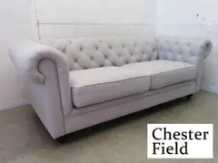 美品■EURO COMFORT■チェスターフィールド■2人掛けソファ■21.6万
