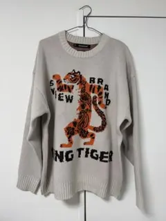 archive XL ニット・セーター 虎デザイン
