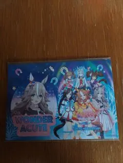 ウマ娘　ワンダーアキュート 東京メガイルミコラボ ステッカーのサムネイル