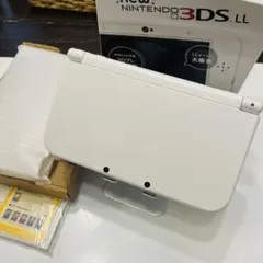【美品】new3DSLL パールホワイト　上下IPS