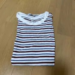 UNIQLO 半袖ストライプTシャツ M
