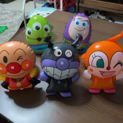アンパンマン ビニールおもちゃ 5個セット　まとめ売り　風船
