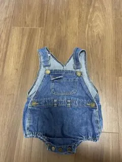 デニム　赤ちゃん　サロペット