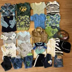 まとめ売り 男の子【80〜100cm】24枚 ブランド多数 子供服 春冬服