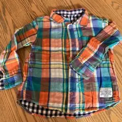 リバーシブル　シャツ　120