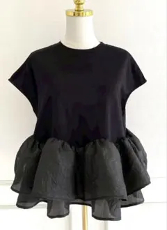 Myu☆ボリュームフリルヘムTシャツのサムネイル