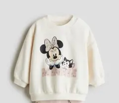H&M 人気完売品 ミニー トレーナー 裏起毛
