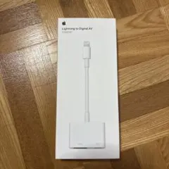 Lightning Digital AVアダプタApple純正MD826AM/A