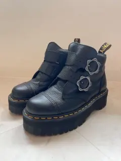 《美品》23.5cm Dr.Martens デボンフラワー ブーツのサムネイル