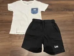 Lee Tシャツ ハーフパンツ 上下セット セットアップ