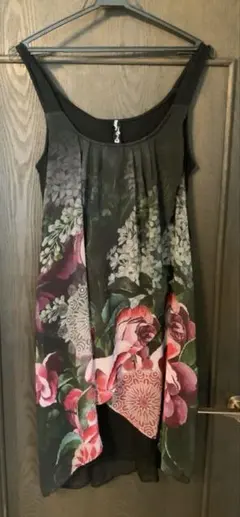 中古　Desigual　ノースリーブ　チュニック　花柄　38　M OPのサムネイル