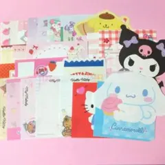 산리오 장미 메모 메모장 메모장