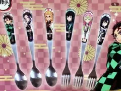 鬼滅の刃 カトラリーセット2 フォーク スプーン セット 鬼滅　新品未使用