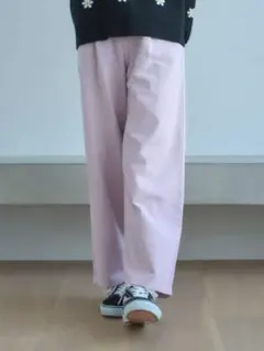 ☆新品未使用☆GLOBAL WORK GOODデニムワイドパンツ（160）のサムネイル