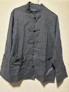 フィンガリン チャイナジャケット ナイロンジャケット NH X PHINGERIN NOREN JACKET BLACK