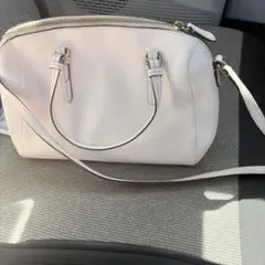 COACH 27948 2way トートバッグ レザー オフホワイト 中古 - メルカリ