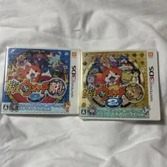 【美品】妖怪ウォッチ2 元祖・本家 2本セット 3DSソフト