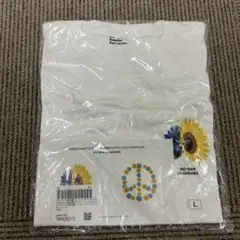 新品 ウクライナ人道支援チャリティーTシャツ Lのサムネイル