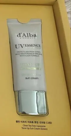 新品 ダルバ グリーン 35mlトーンアップサンクリーム 化粧下地 日焼け止め