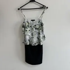 花柄レイヤードワンピース Sサイズ