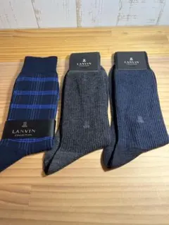 LANVIN COLLECTION メンズソックス 3足セットのサムネイル