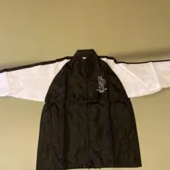 福岡ダイエーホークス　ファンクラブナイロンジャケット 黒と白 ロゴ付き