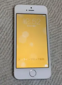 Apple iPhone ホワイト/シルバー 5s コレクション 置物などに