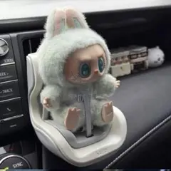 【SNSで話題沸騰】ラブブ ぬいぐるみ 用 車載 チャイルドシート ドール用