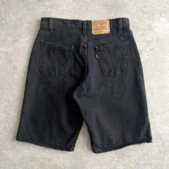 90s Levis 550 ブラック バギー ショーツ USA製 W34 L30 90s Levis 550 ブラック バギー ショーツ USA製 W33 L30 - メルカリ