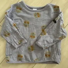 tete a tete ハンバーガー柄 長袖Tシャツ 90のサムネイル