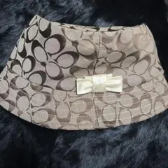 Coach コーチ・シグネチャー バケットハット リボン付きのサムネイル