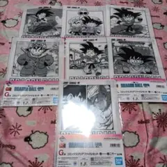 一番くじ　ドラゴンボール　G賞　コミックスクリアファイルセット