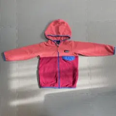 【タグ記名あり】patagonia フリースジャケット 3T ピンク