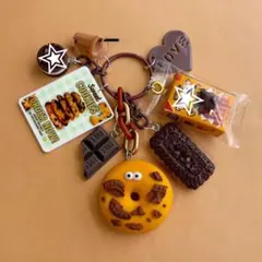じゃらじゃらキーホルダー マーブルチョコアイス クッキー 411 - メルカリ