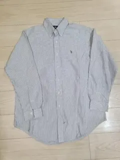 Ralph Lauren ストライプ 長袖シャツ M