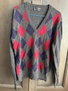 dunhill 純カシミヤ Vネックセーター