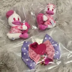 ミニーのファンダーランド　ミニぬいぐるみチャーム　キーチェーン