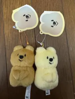 クワッカちゃん マスコット ぬいぐるみ 2色セット