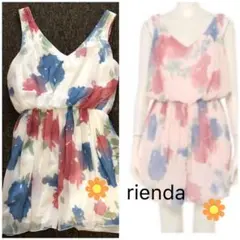 rienda 花柄ワンピース 最終値下げ