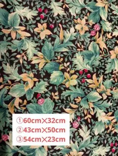 クリスマス柄USAコットン☆ハギレ3種類まとめ売り