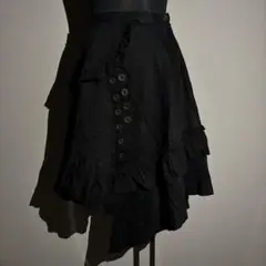 BPN アシメ スカート ブラックピースナウ ゴシック ゴス ダークコアのサムネイル