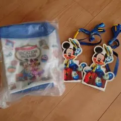 ディズニーバケーションパッケージポップコーンケースとチケットホルダー