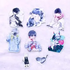 b-side label ステッカー 8枚セット