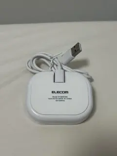 ELECOM ワイヤレス充電器 W-QAV01WH 本体