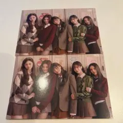 TWICE THIS IS FOR 国立 ラントレ トレカ 5人 ユニット 2枚