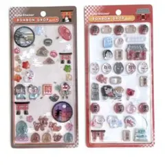 【正規品・訳あり】ボンボンドロップシール　和柄　東京観光 古都めぐり