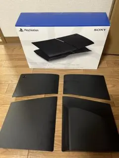 PS5 slim 本体カバー ミッドナイトブラック CFI-ZCS2G01